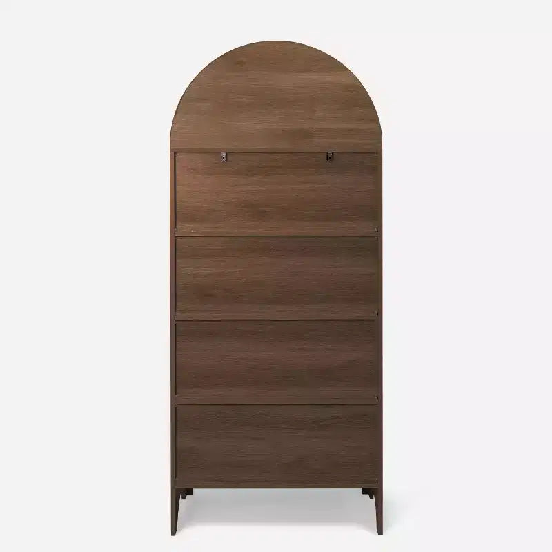 Vitrine en bois avec arches Vatros