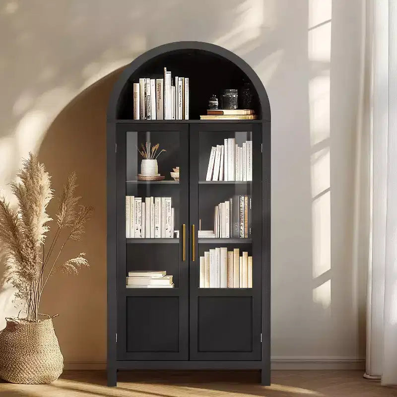 Vitrine en bois avec arches Vatros