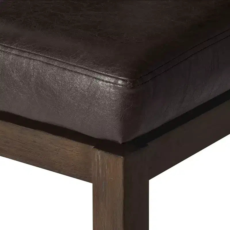Tabouret de comptoir Maven Lane Vienna avec similicuir 26 po
