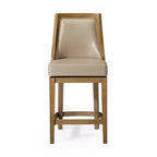 Tabouret de comptoir Maven Lane Vienna avec similicuir 26 po