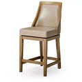 Tabouret de comptoir Maven Lane Vienna avec similicuir 26 po