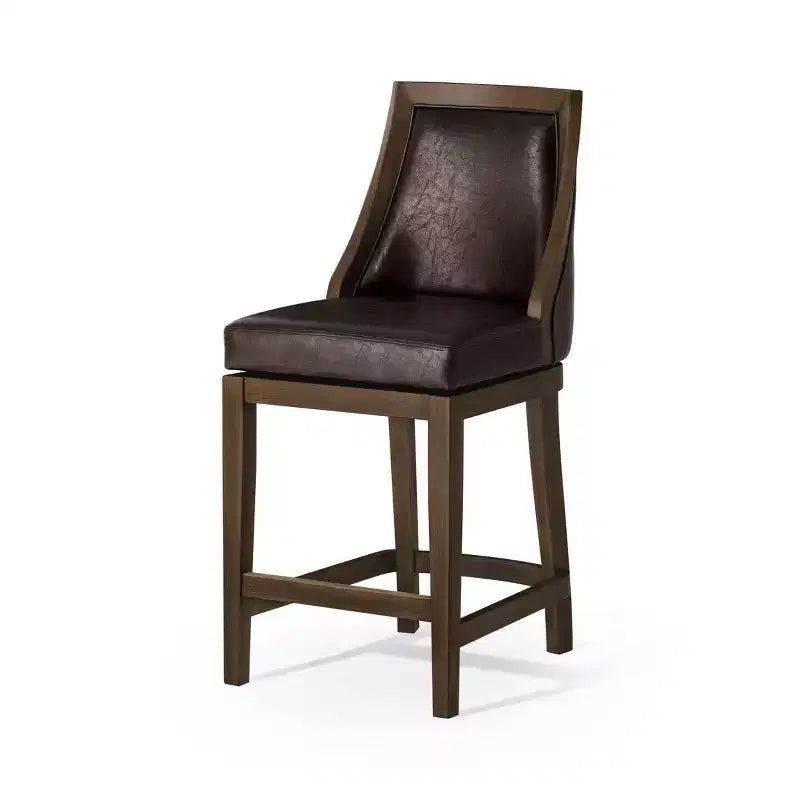 Tabouret de comptoir Maven Lane Vienna avec similicuir 26 po