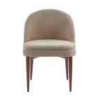 Chaises de salle à manger en fer et chenille moderne Carew Christopher Knight Home (Lot de 2)