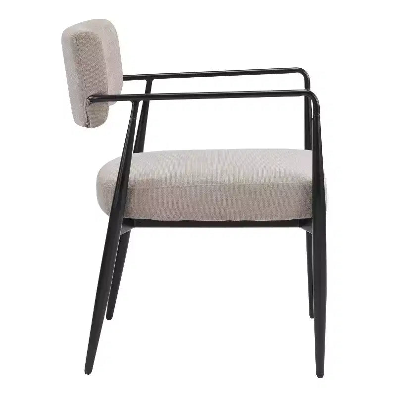 Christopher Knight Home Behrens Chaises de salle à manger rembourrées de style moderne du milieu du siècle (Lot de 2)