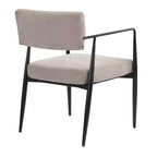 Christopher Knight Home Behrens Chaises de salle à manger rembourrées de style moderne du milieu du siècle (Lot de 2)