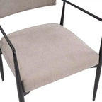 Christopher Knight Home Behrens Chaises de salle à manger rembourrées de style moderne du milieu du siècle (Lot de 2)