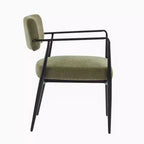 Christopher Knight Home Behrens Chaises de salle à manger rembourrées de style moderne du milieu du siècle (Lot de 2)