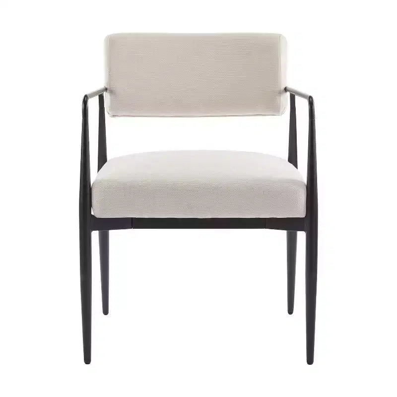 Christopher Knight Home Behrens Chaises de salle à manger rembourrées de style moderne du milieu du siècle (Lot de 2)