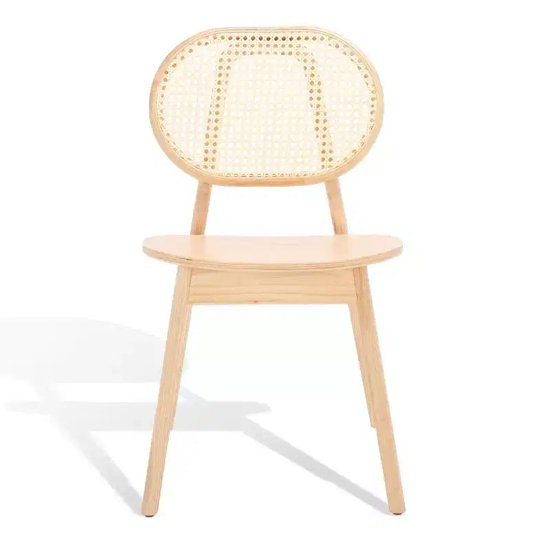 Chaise de salle à manger Kristianna en rotin (Lot de 2) - SFV4127 - Naturel - Safavieh Couture