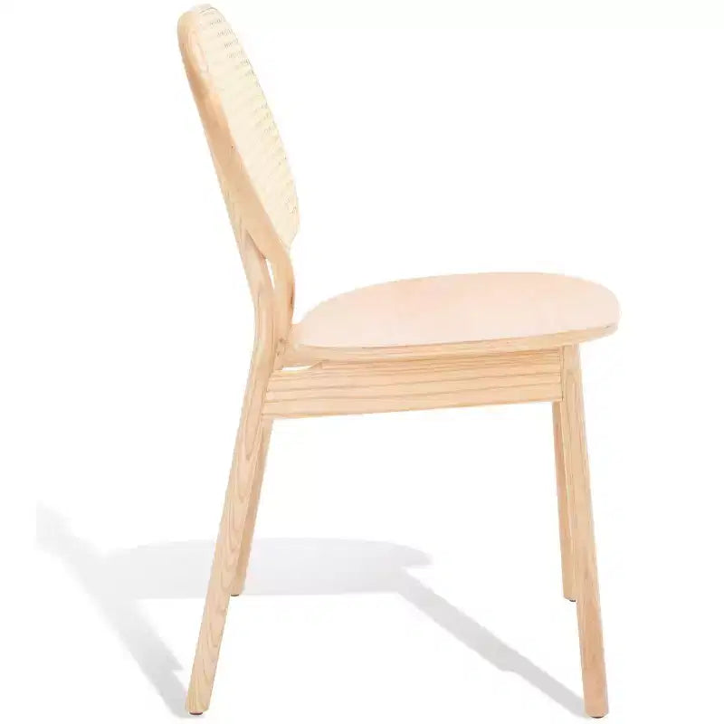 Chaise de salle à manger Kristianna en rotin (Lot de 2) - SFV4127 - Naturel - Safavieh Couture