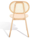 Chaise de salle à manger Kristianna en rotin (Lot de 2) - SFV4127 - Naturel - Safavieh Couture