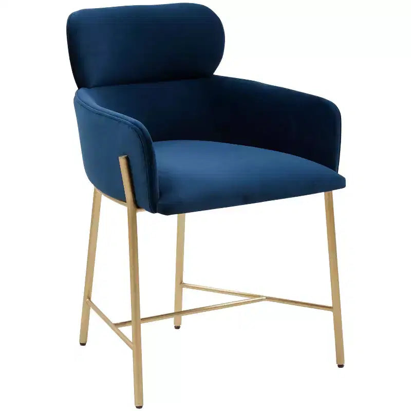 Chaise de salle à manger en velours Charlize - SFV4757 - Safavieh Couture