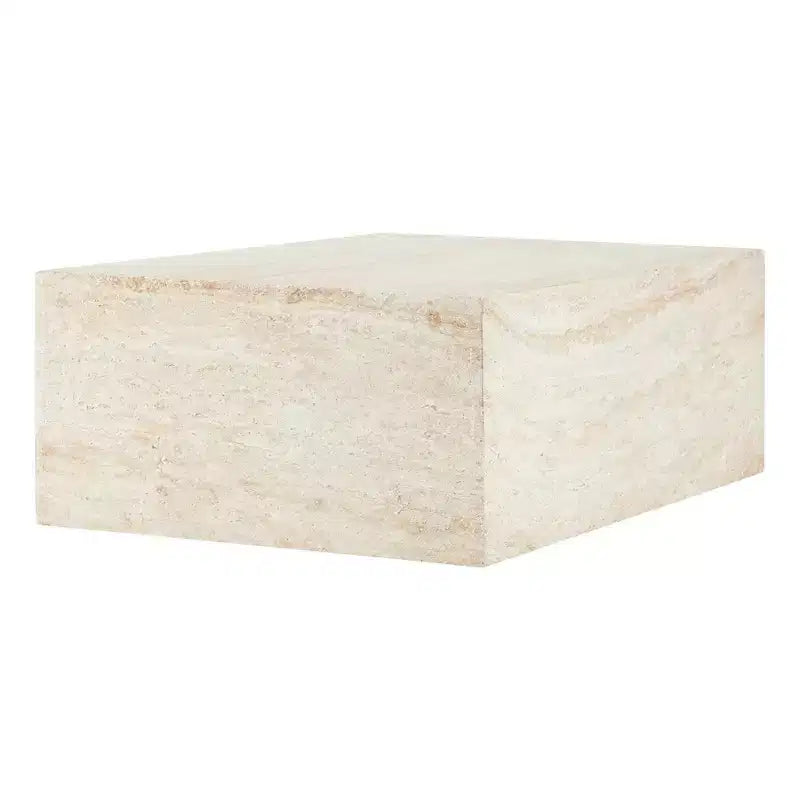 Table basse ronde LeisureMod Maya – Table d'appoint d'intérieur et d'extérieur pour salon, patio, balcon ou jardin, design décoratif moderne