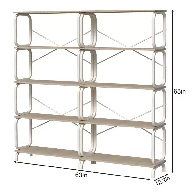 Table d'appoint en C MAYEERTY, table d'appoint en bois avec cadre métallique coulissant pour chambre à coucher ou salon