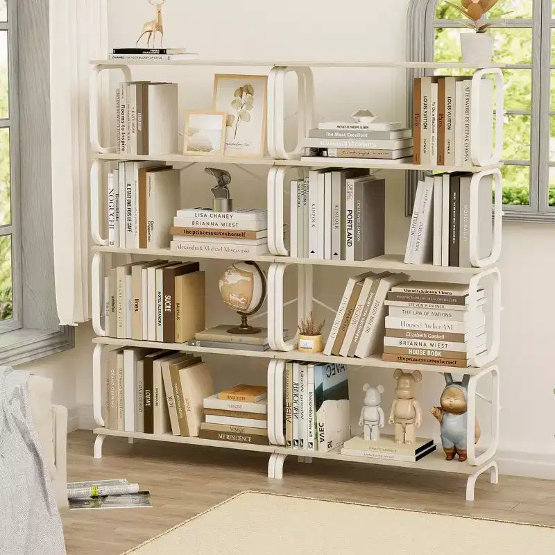 Table d'appoint en C MAYEERTY, table d'appoint en bois avec cadre métallique coulissant pour chambre à coucher ou salon