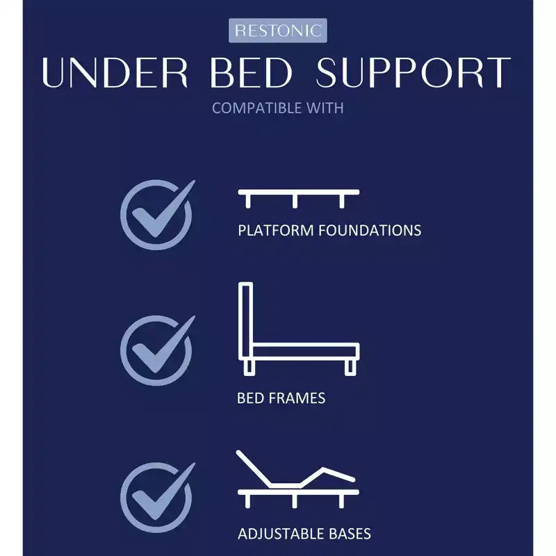 Matelas en mousse à mémoire de forme Gel II Austin 13 po Christopher Knight Home par Restonic, certifié CertiPUR-US
