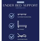 Matelas en mousse à mémoire de forme Gel II Austin 13 po Christopher Knight Home par Restonic, certifié CertiPUR-US