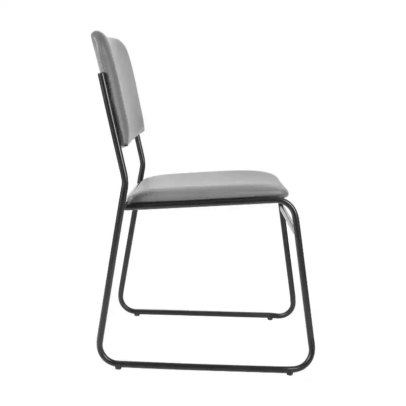 Lot de 5 chaises empilables à haute densité Flash Furniture de la série HERCULES, capacité de 227 kg, avec base luge