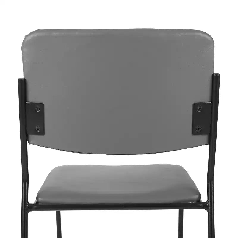 Lot de 5 chaises empilables à haute densité Flash Furniture de la série HERCULES, capacité de 227 kg, avec base luge