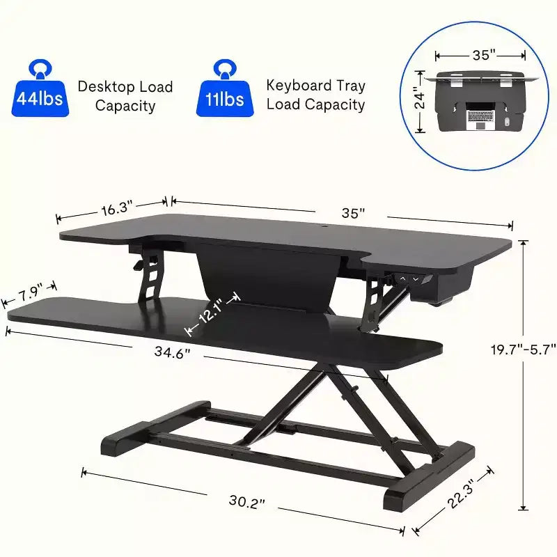 Rehausseurs de bureau FlexiSpot série EM7
