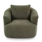 Fauteuil baquet pivotant rembourré Whisen 38.2 avec oreiller