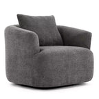 Fauteuil baquet pivotant rembourré Whisen 38.2 avec oreiller