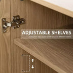 Meuble d'appoint en bois PexFix avec étagères réglables