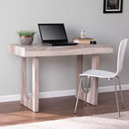 Bureau d'écriture Chadkirk imitation marbre – Marron – SEI