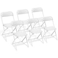 SUGIFT Folding Chairs Plastic Folding Chairs for Indoor/Outdoor Use, Non-Slip Design, Easy Storage