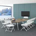 SUGIFT Chaises Pliantes Chaises Pliantes en Plastique pour Utilisation Intérieure/Extérieure, Conception Antidérapante, Rangement Facile