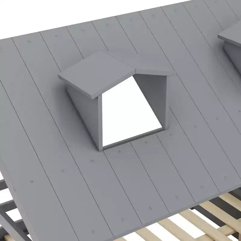 Cadre de lit Whisen Wood Bed House