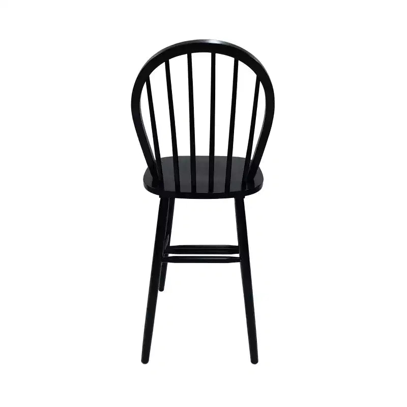 Christopher Knight Home Radek Tabourets de bar contemporains en bois d'hévéa avec dossier incurvé (Lot de 2)