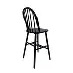 Christopher Knight Home Radek Tabourets de bar contemporains en bois d'hévéa avec dossier incurvé (Lot de 2)