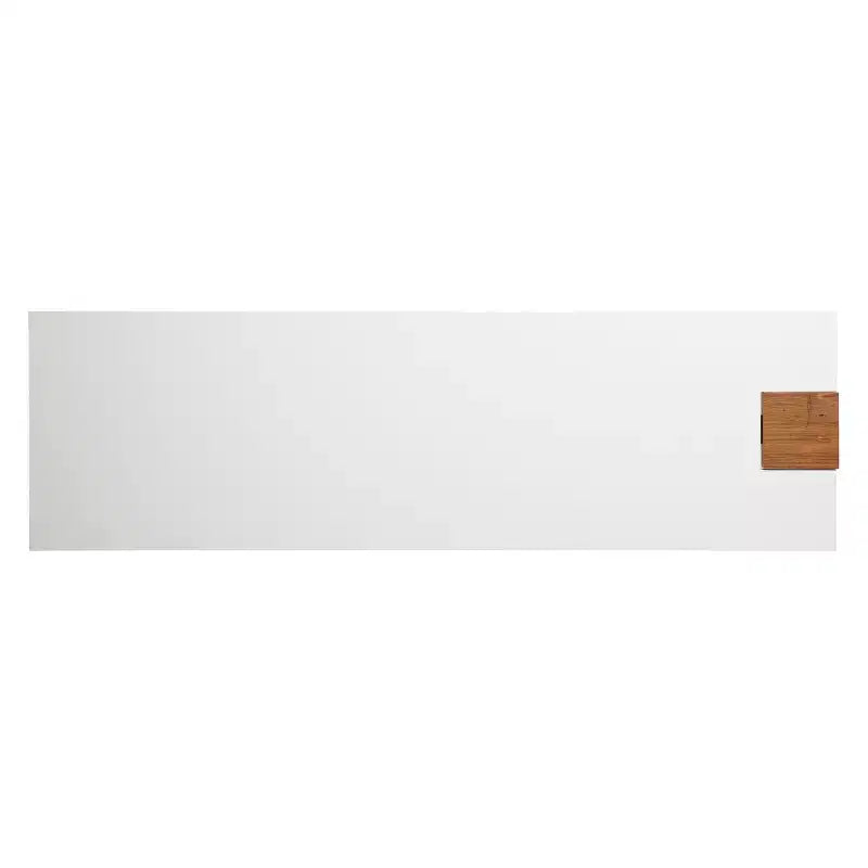 Meuble télé contemporain Harliston avec rangement – Blanc – SEI
