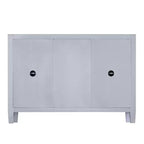 Commode Mirai 3 tiroirs miroir – Argent – SEI