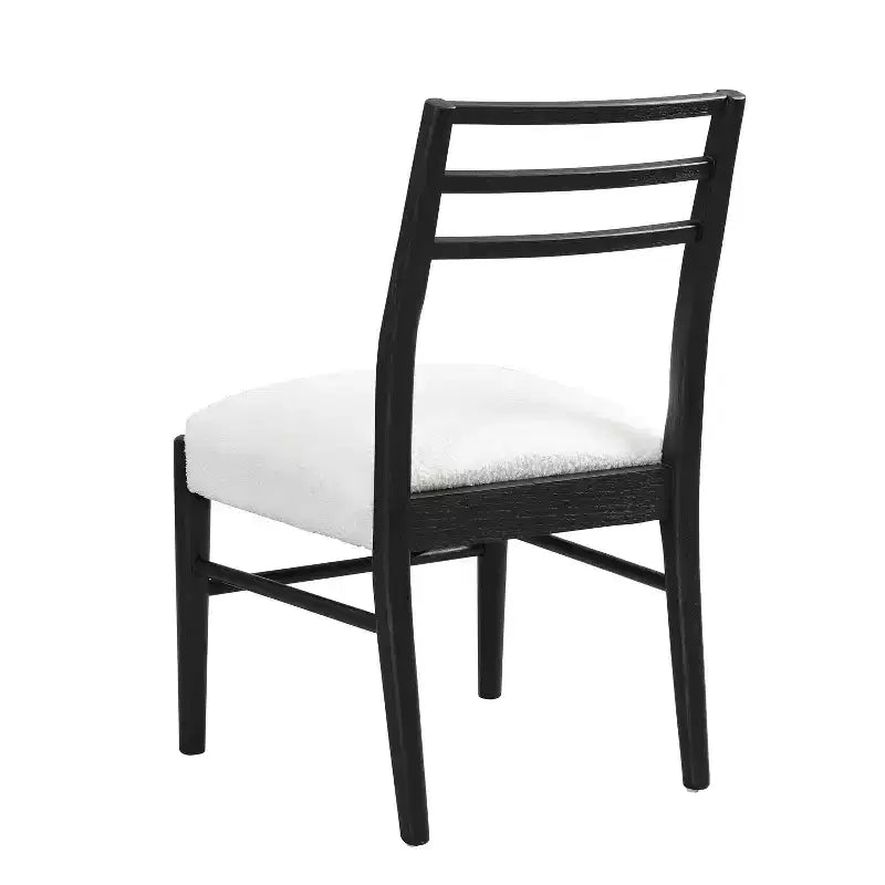 Chaises de salle à manger Fescue Farmhouse en bois d'hévéa rembourrées Christopher Knight Home (lot de 2)