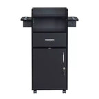 Chariot de rangement Karl Home Beauty pour salon noir
