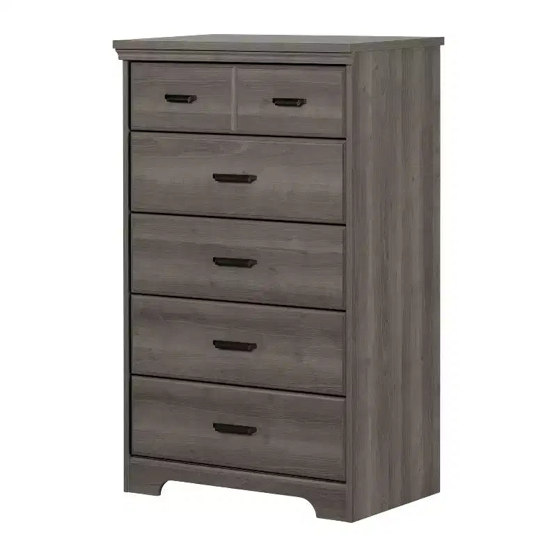 Commode HomeStock à 5 tiroirs Versa