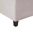 Banc de rangement multifonctionnel Okak avec repose-pieds rembourré capitonné, banc de lit, fermeture douce pour canapé, chambre, entrée