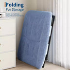 Fauteuil soucoupe, siège moelleux et confortable avec base antidérapante, fauteuil de salon pliable XL pour adolescents et adultes, fauteuil d'appoint pour chambre à coucher ou dortoir