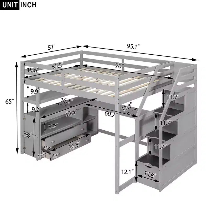 Lit électrique MAYEERTY - Grand lit avec télécommande pour l'inclinaison