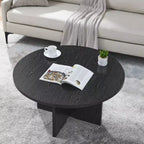 Table basse Okak 19H en bois massif, style nordique, forme spéciale pour salon, cuisine et bureau