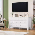 Commode 6 tiroirs Acekool – Meuble de rangement moderne avec tiroirs profonds