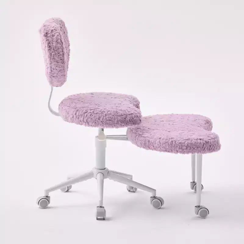 GDFStudio Hazlitt - Chaise pivotante ergonomique à hauteur réglable et piètement croisé avec roulettes