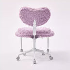 GDFStudio Hazlitt - Chaise pivotante ergonomique à hauteur réglable et piètement croisé avec roulettes