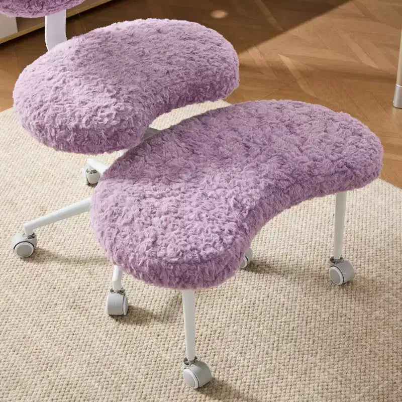 GDFStudio Hazlitt - Chaise pivotante ergonomique à hauteur réglable et piètement croisé avec roulettes