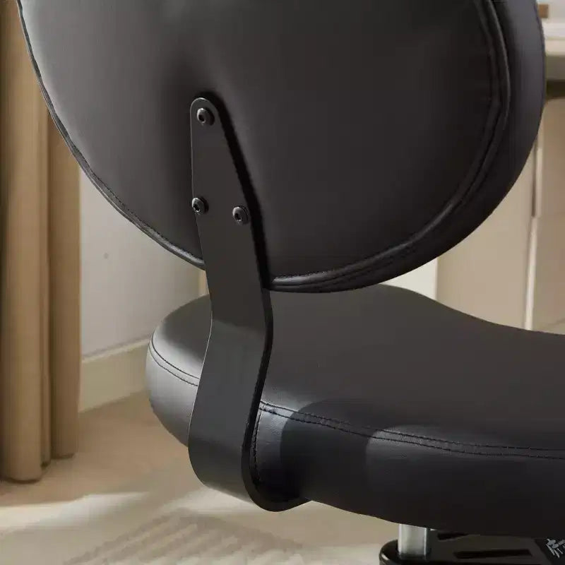 GDFStudio Hazlitt - Chaise pivotante ergonomique à hauteur réglable et piètement croisé avec roulettes