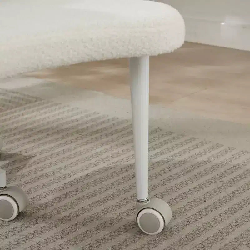GDFStudio Hazlitt - Chaise pivotante ergonomique à hauteur réglable et piètement croisé avec roulettes