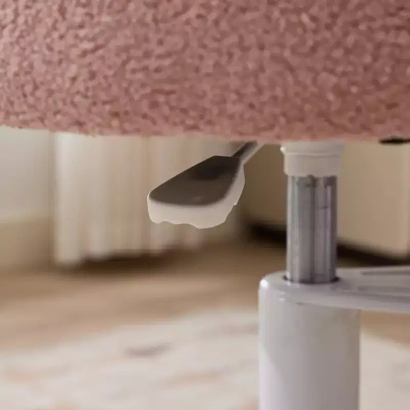 GDFStudio Hazlitt - Chaise pivotante ergonomique à hauteur réglable et piètement croisé avec roulettes