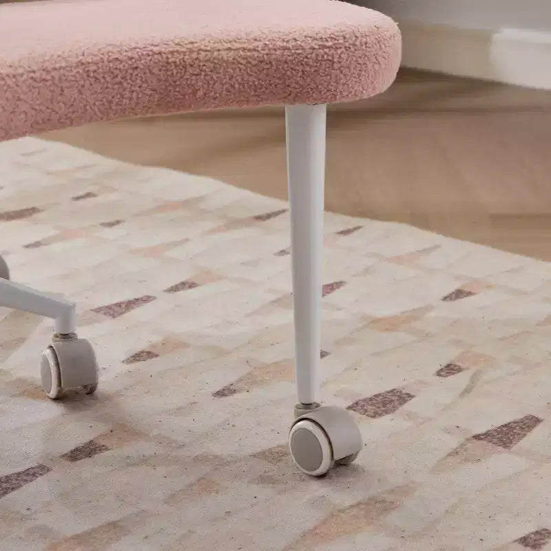 GDFStudio Hazlitt - Chaise pivotante ergonomique à hauteur réglable et piètement croisé avec roulettes